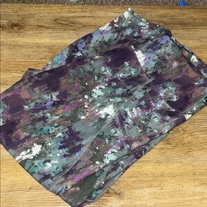 Tahari Multicolor Abstract Leggings